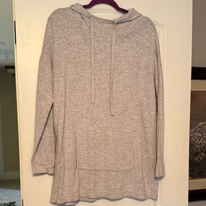 J. Jill Light Gray Women's Hoodie
